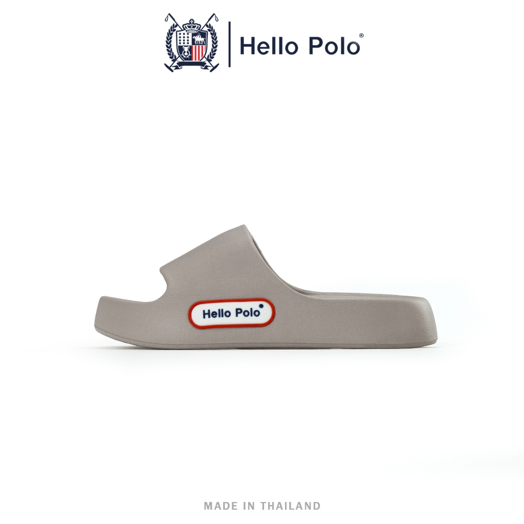 Hello Polo รองเท้ารัดส้นผู้หญิง รองเท้าแตะลําลอง พื้นหนา กันลื่นและทนทาน ลางแจ้ง ลำลอง อ่อนนุ่ม วัสดุ EVA รุ่น HP8058