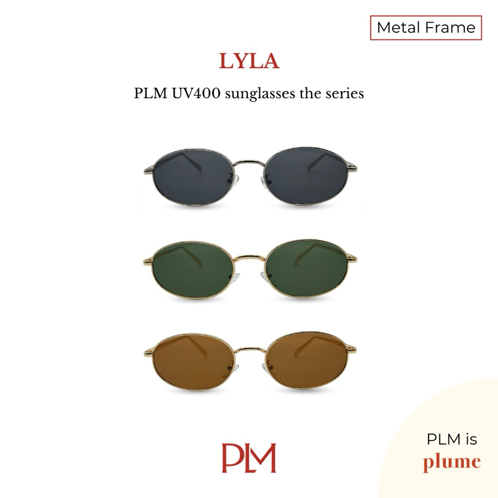 PLM (plume.bkk) แว่นกันแดดรุ่น 'Lyla' Sunglasses