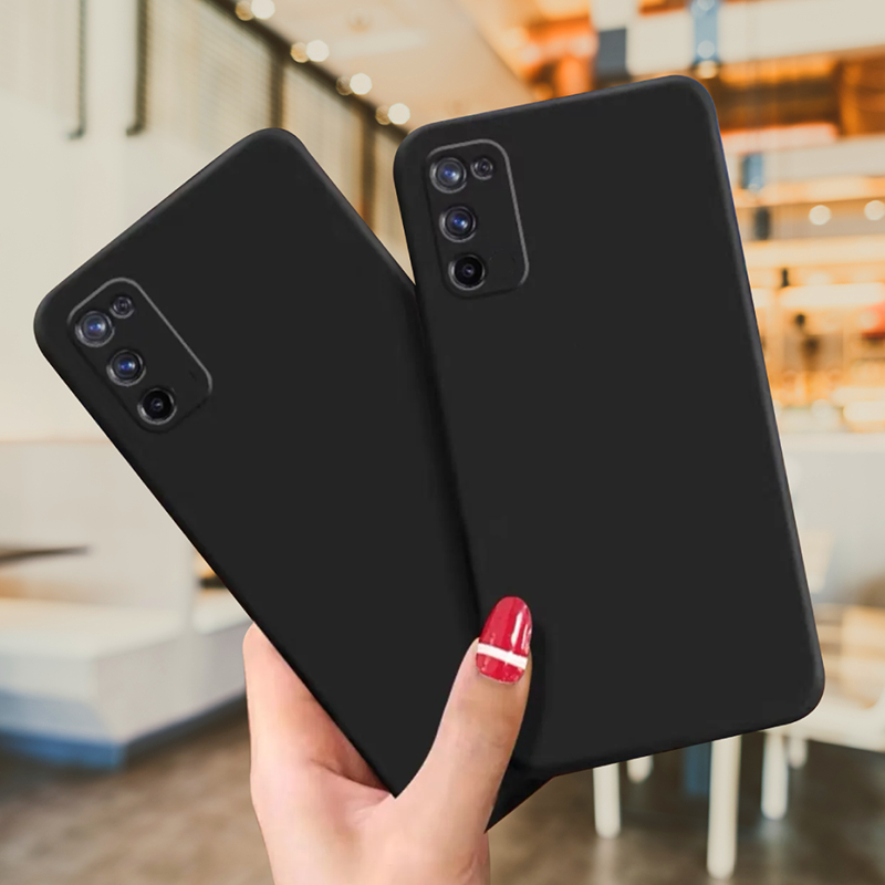 เคสนิ่มสีดำ สำหรับรุ่นวีโว่ S1 S1Pro V5 V9 V11 V11i V17 V15 V15Pro V19 V20 V20Pro TPU กันกล้องนูน วั