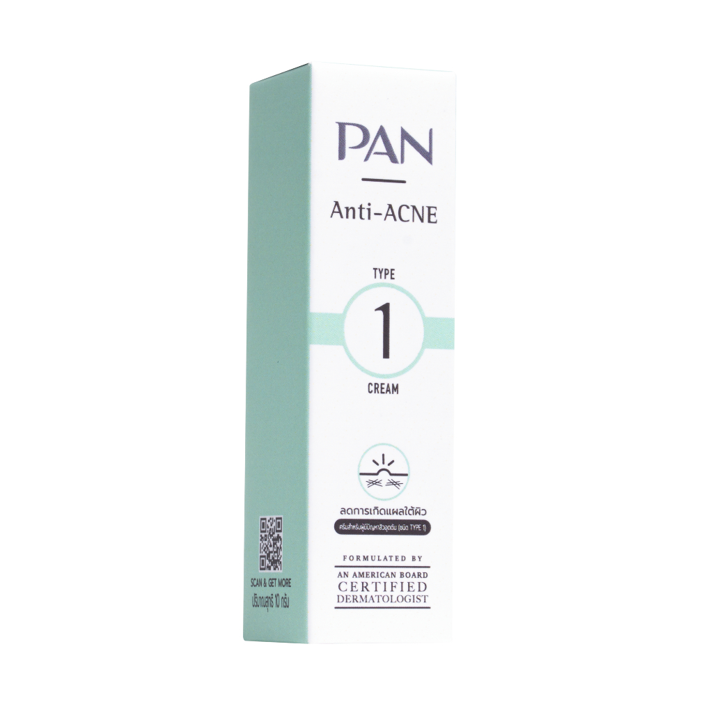 123260 - Pan ANTI ACNE 1 Cream แพน แอนตี้ แอคเน่ วัน ครีม 10 กรัม - รูปที่ 2