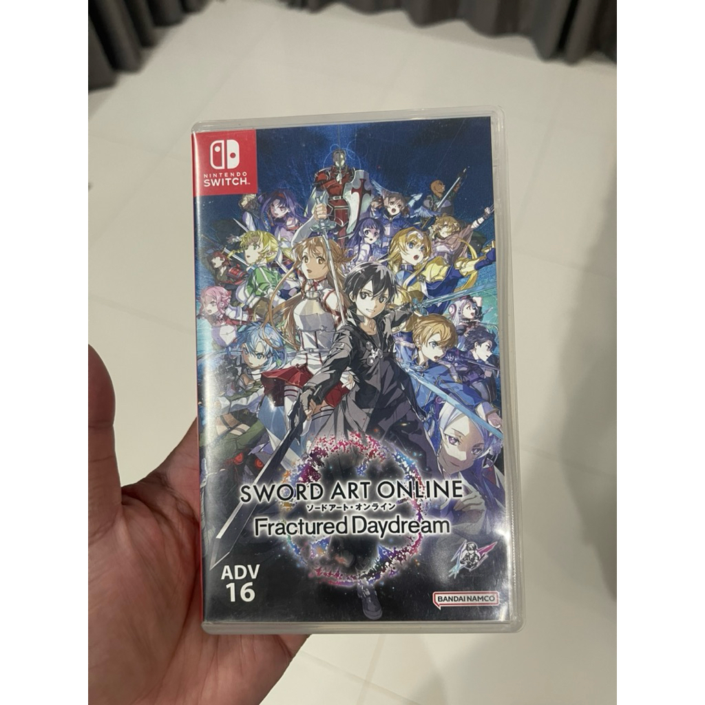 แผ่นเกมส์ nintendo switch sword art online (ซับไทย)มือ2 ✌🏻