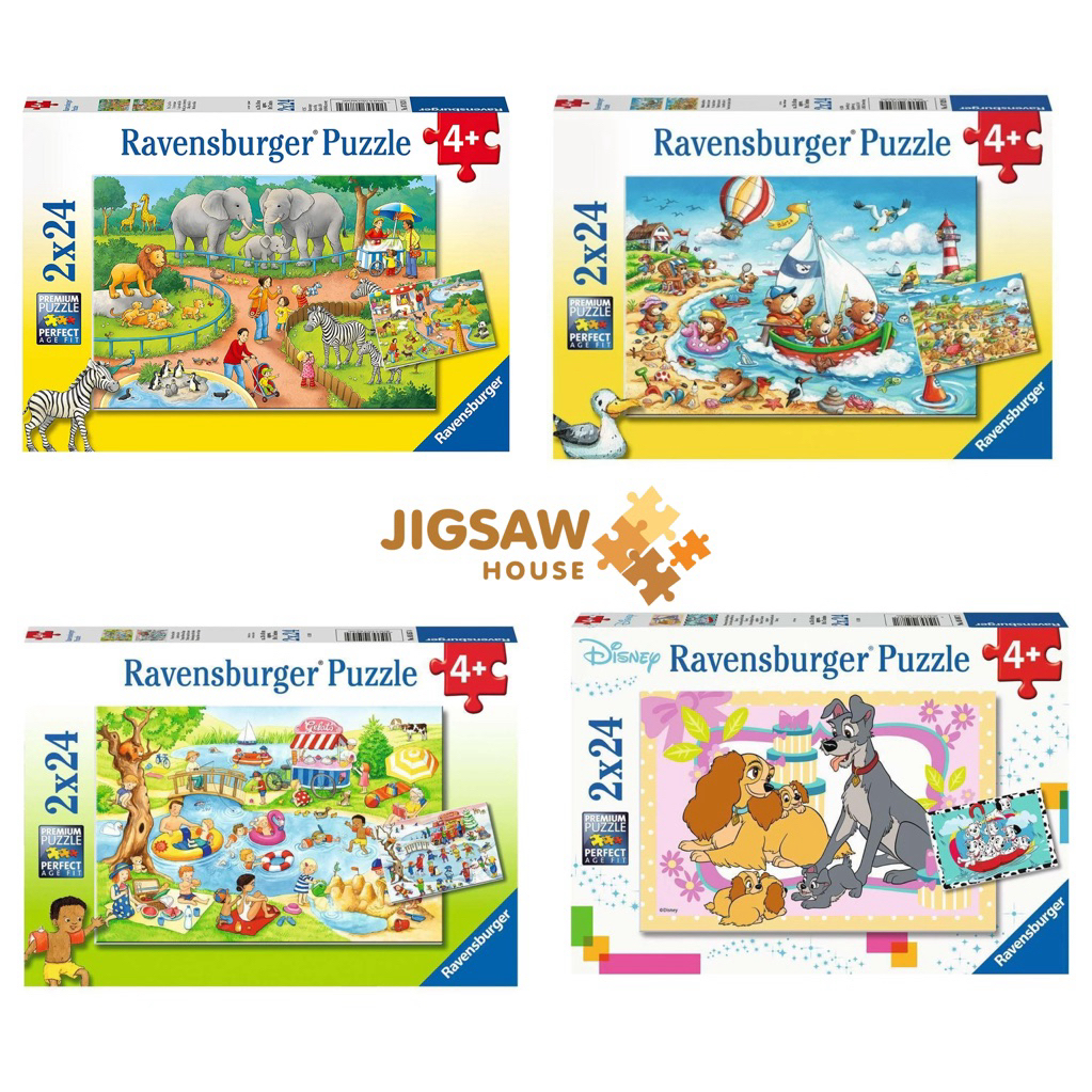 พร้อมส่งในไทย จิ๊กซอว์ สำหรับเด็ก แบรนด์ Ravensburger jigsaw puzzle (Germany)