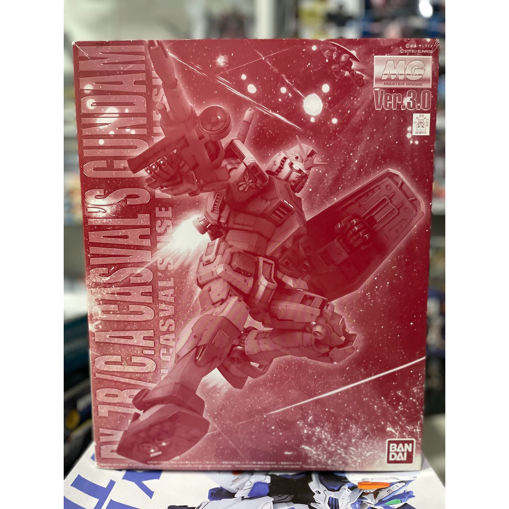 ▶️❗พร้อมส่ง❗◀️P-Bandai MG RX-78/C.A Casval’s Gundam Ver. 3.0