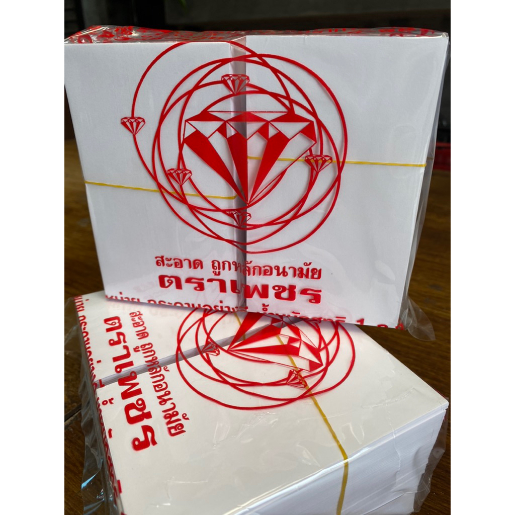 4x6 นิ้วกระดาษรองสินค้า สีกระดาษขาว