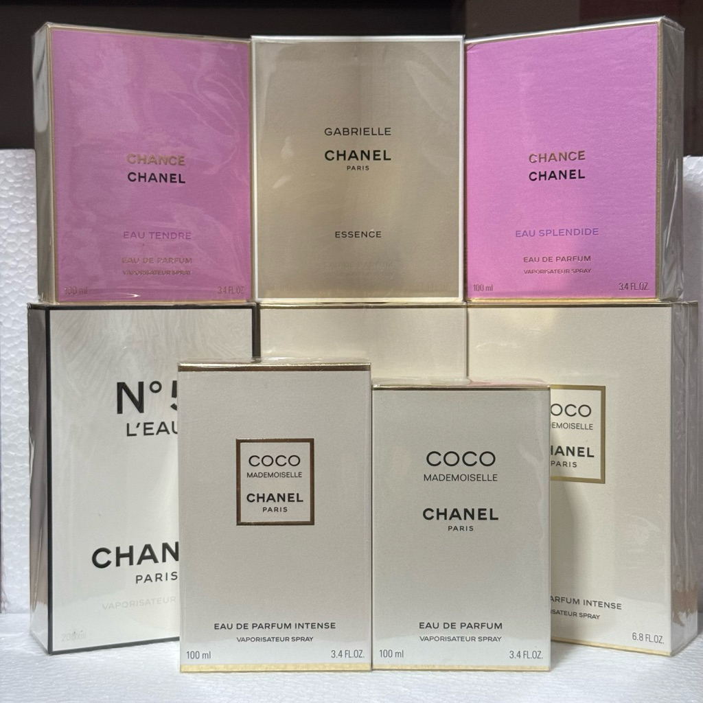 ❤️น้ำหอม Chanel EDT/ EDP ขนาด 100/150/200ml. 🌹กล่องซีล/กล่องเทส💯ร้านนี้ขายของแท้เท่านั้น💯