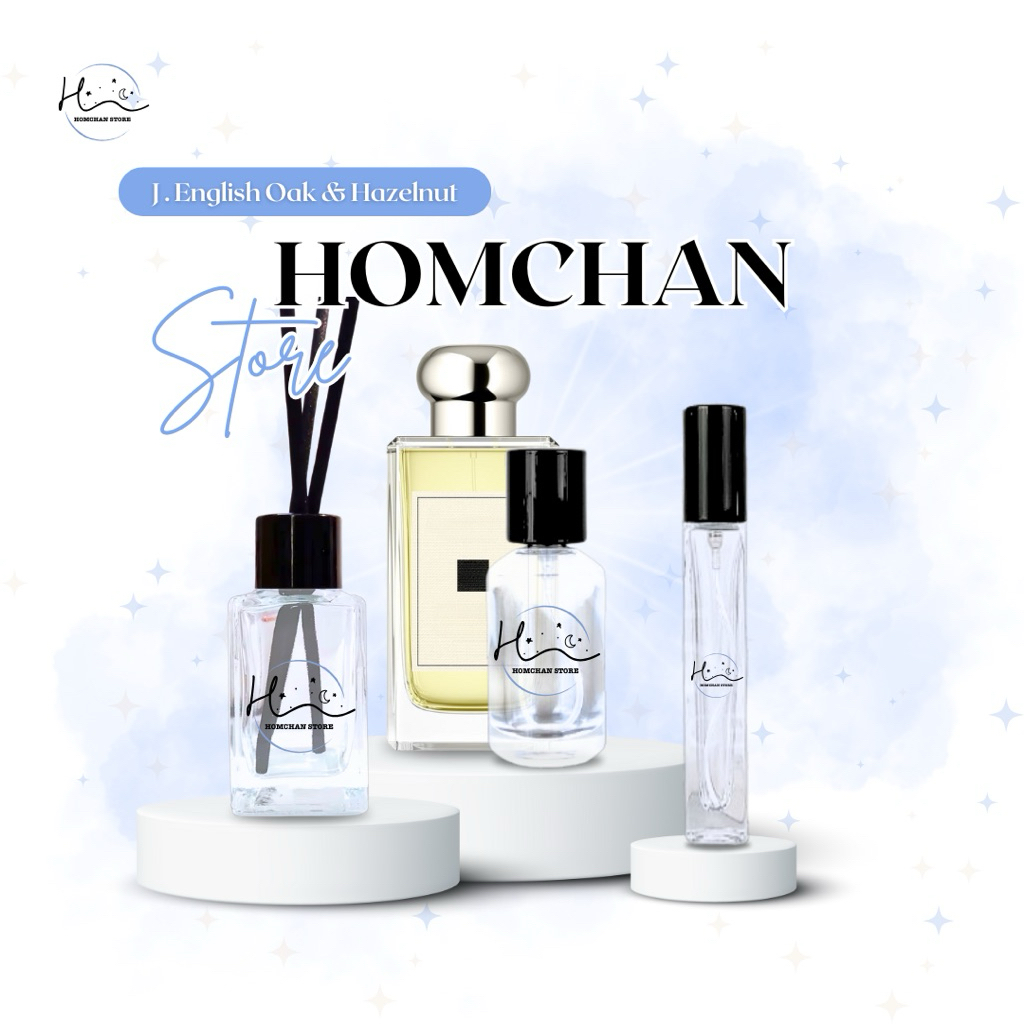 น้ำหอมเทียบกลิ่นเคาน์เตอร์แบรนด์ | Homchan Store | J.English Oak & Hazelnut