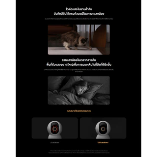Xiaomi Smart Camera C500 กล้องวงจรปิด I ความละเอียด 3200x1800 I ตรวจจับบุคคล | Wi-Fi 6 แบบดูอัลแบนด์ | กล้อง Xiaomi 3.5K
