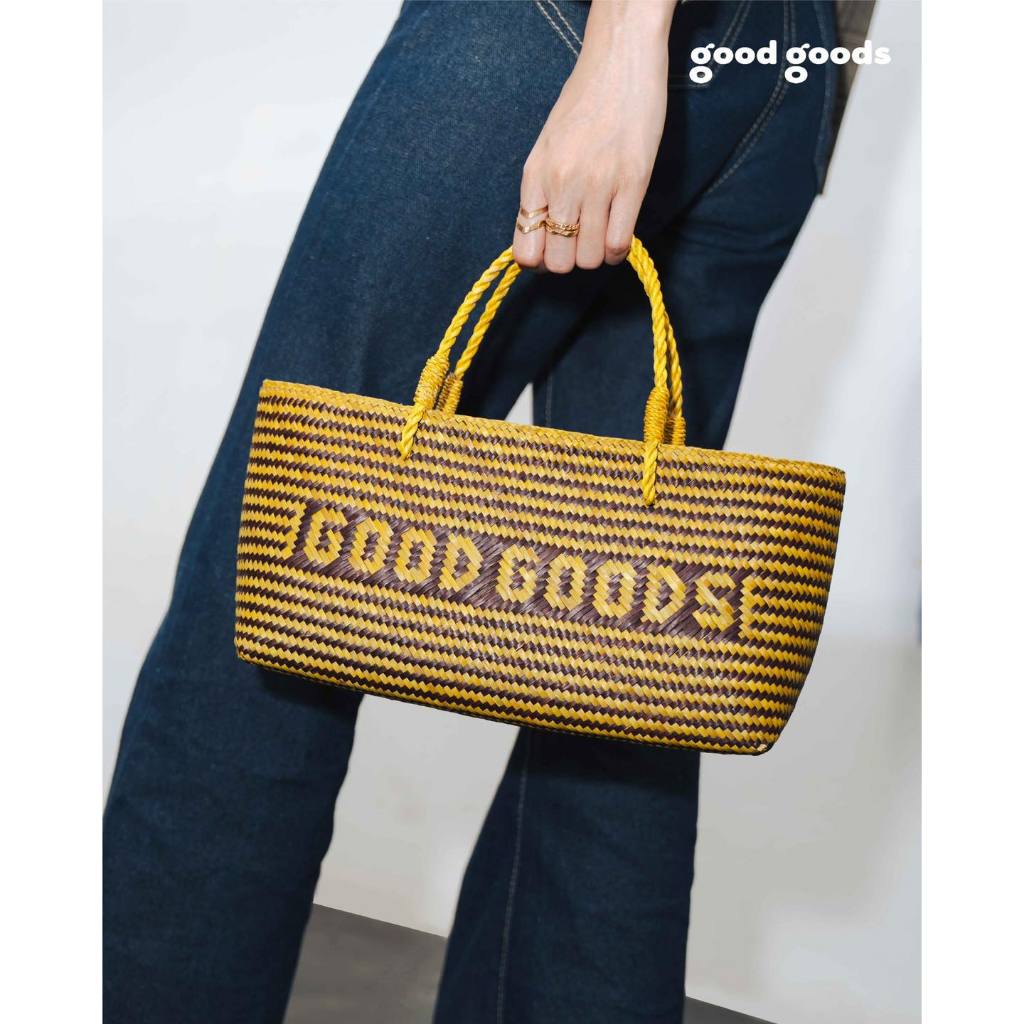 กระเป๋าถือกระจูดสาน Good Goods