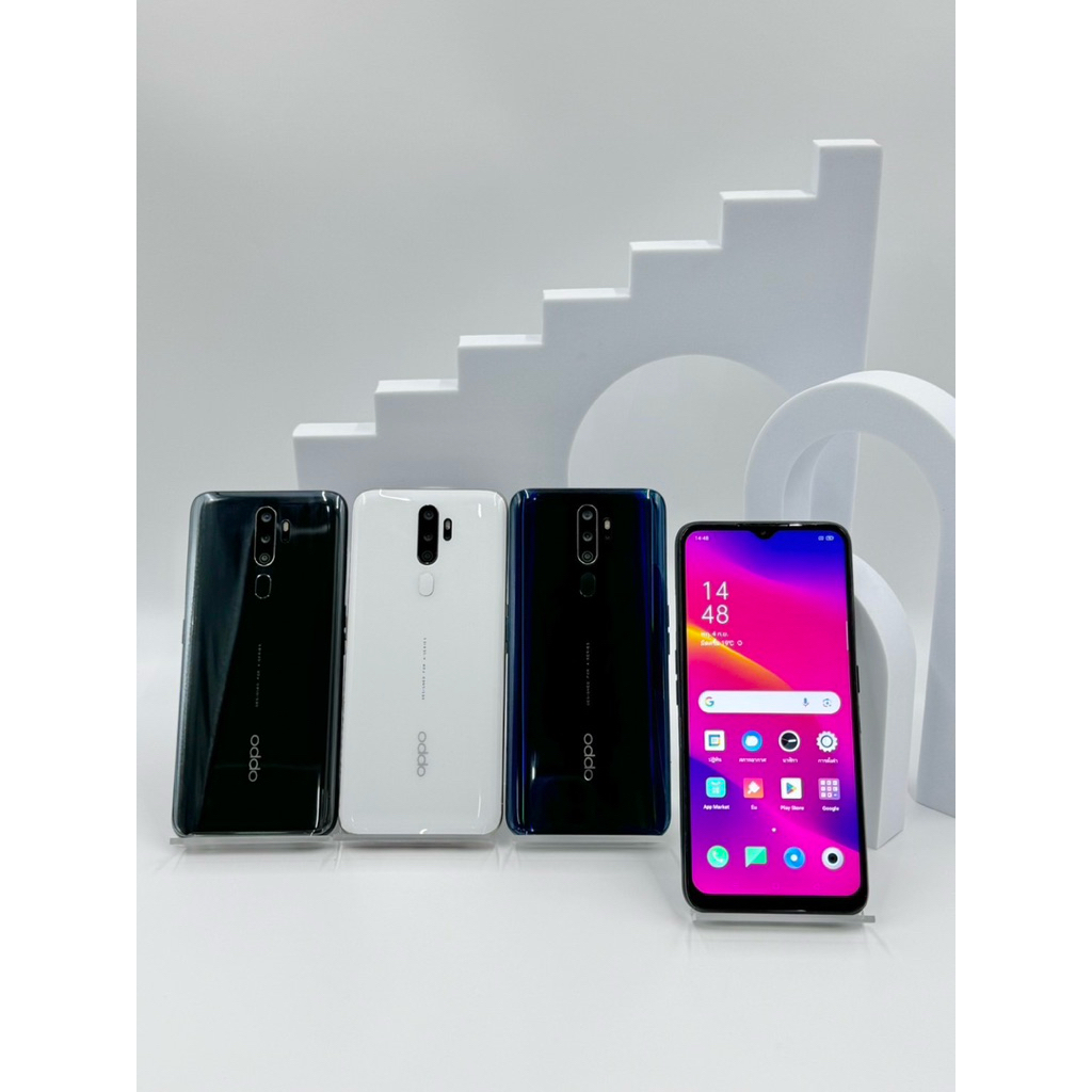 Oppo A5-2020 มือถือมือสอง พร้อมใช้งาน หน้าจอ 6.5นิ้ว แอนดรอยด์9 แบตเตอรี่ 5,000 mAh