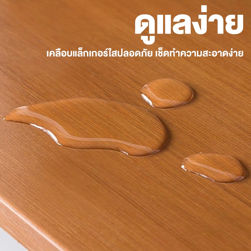 ชั้นวางไมโครเวฟ ที่วางไมโครเวฟ ทำจากแผ่นไม้โครงเหล็ก แข็งแรงทนทาน กันน้ำไม่เป็นสนิม ชั้นวางคร่อมไมโครเวฟ รองรับได้150กก. ราคา ถูกที่สุด ดีลบีเคเค แกลเลอรีภาพที่ 4