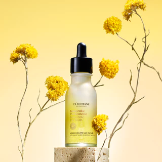 L'Occitane Anti-Hair Loss Serum 50ml and Immortelle Pro-Youth Serum 50ml ล็อกซิทานแฮร์เซรั่ม ลดผมร่วงเพิ่มผมเกิดใหม่