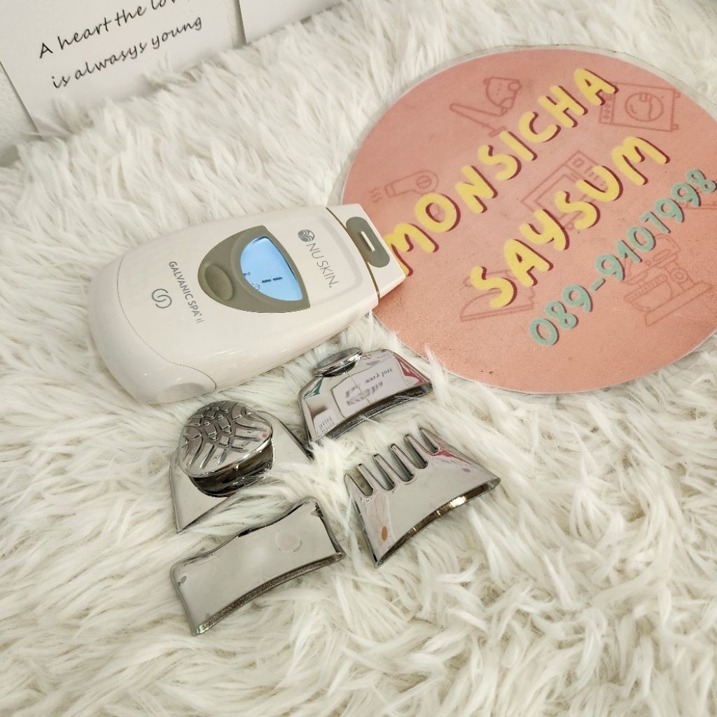 🌱ส่งฟรีไม่ใช้โค้ด🌱เครื่องนวดหน้า Nu skin gulvanic spa ii