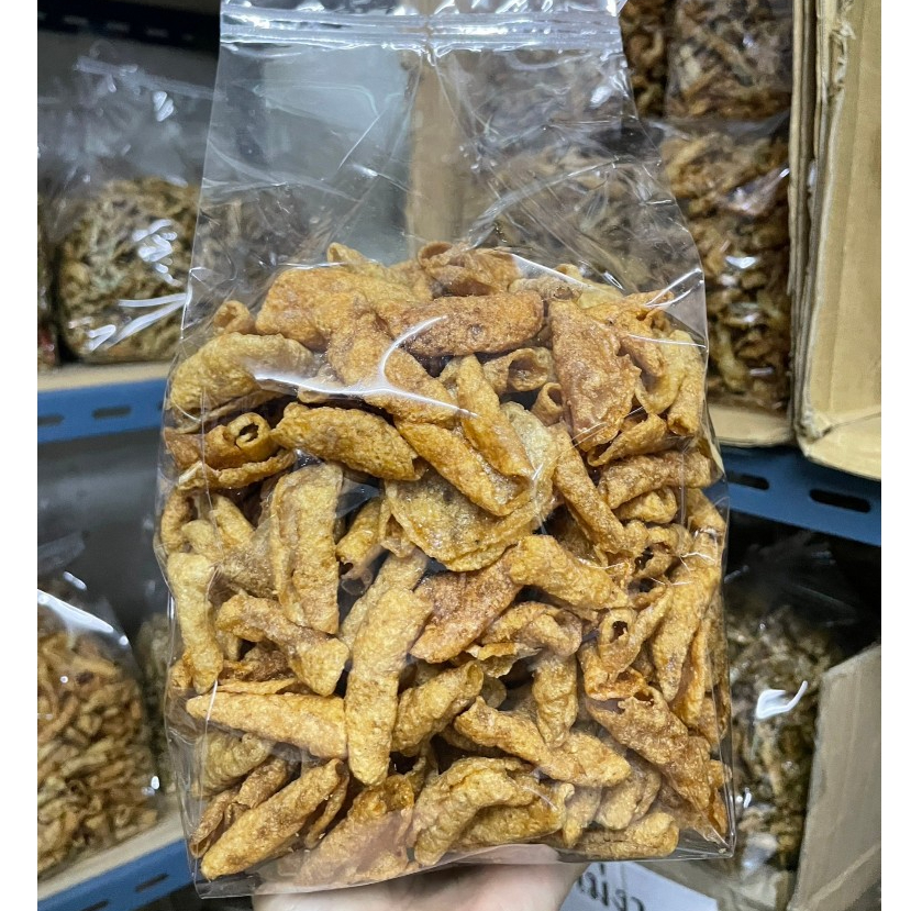 ปลาอินทรีย์กรอบ ปลากรอบ ขนมปลากรอบโบราณ 500 กรัม #ตลาดอาหารทะเลมหาชัย /จัดส่งปลาอินทรีย์กรอบครึ่งโล/