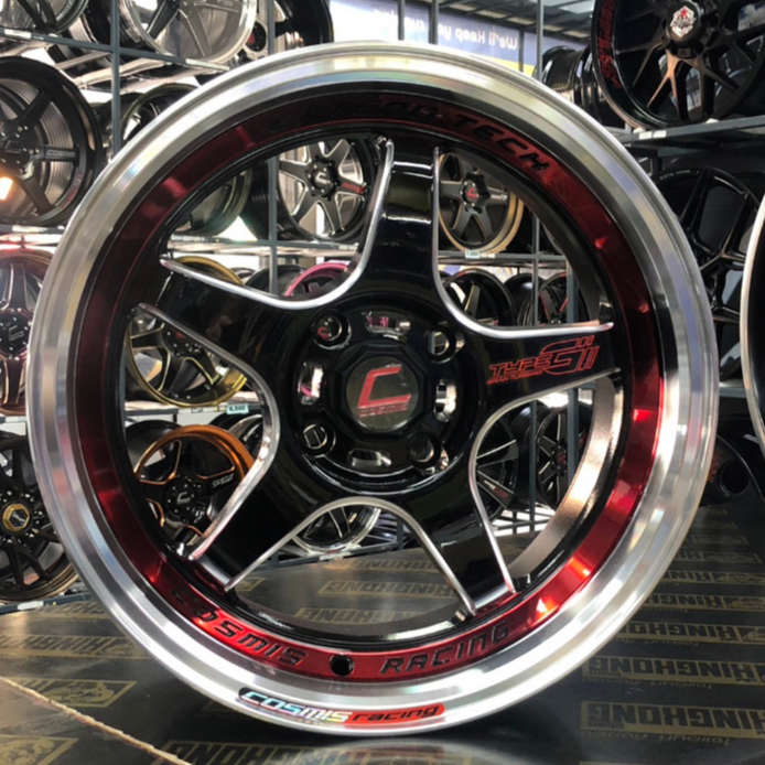 ล้อแม็กขอบ 15 COSMIS TYPE-G สำหรับรถเก๋ง