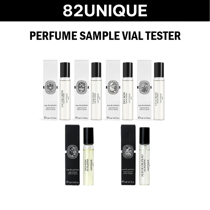 DIPTYQUE TRAVEL SIZE 5ML - FLEUR DE PEAU / L'EAU PAPIER / TAMDAO