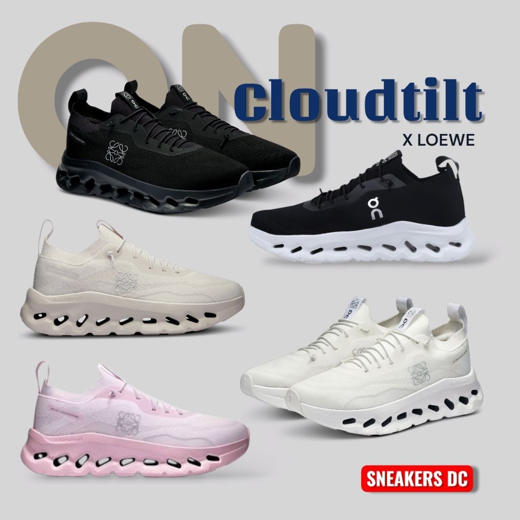 รองเท้าผ้าใบ On รองเท้าวิ่งใส่สบาย Cloudtilt ใส่ได้ทั้งหญิงชาย รองเท้าพื้นนุ่ม