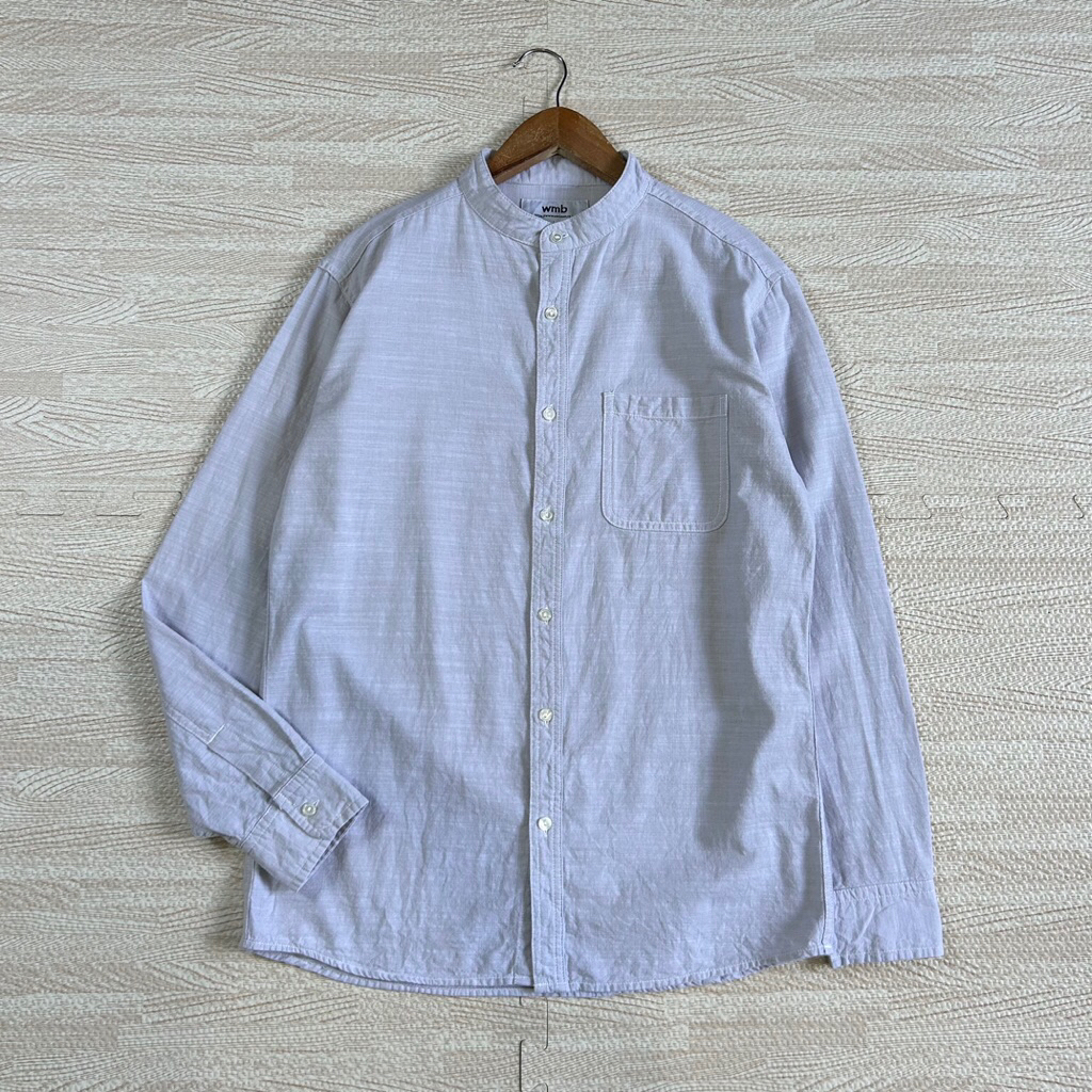 Wmb Shirt 2 เชิ้ตแชมแบร์คอจีน