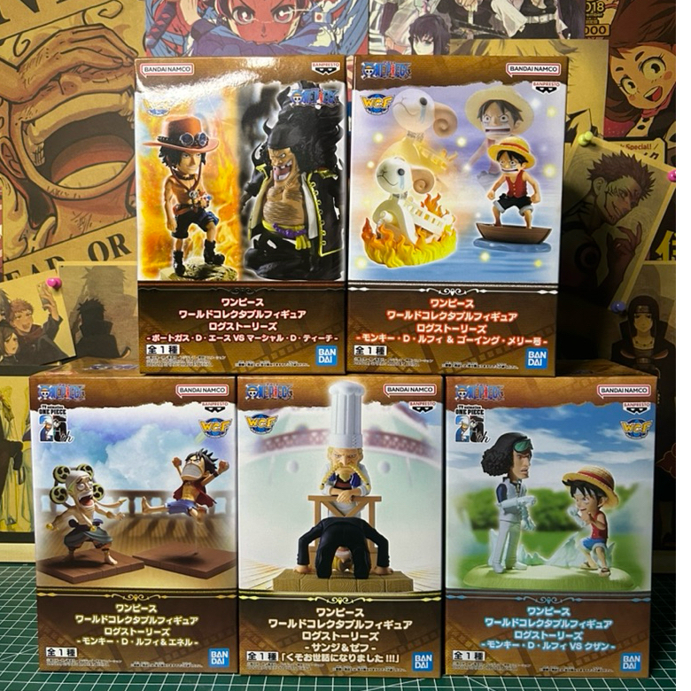 [**พร้อมส่ง**] One Piece - Log Stories Figure (ของแท้ Lot.JP)