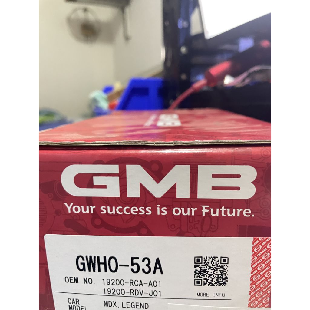 ปั๊มน้ำ HONDA ACCORD งูเห่า 3.0 V6 2003-2004 J30A 3.0 V6 GmB