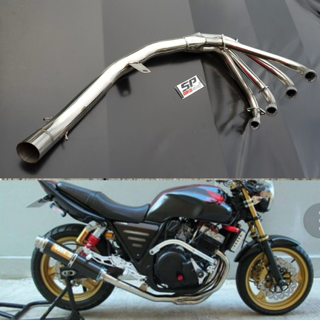คอท่อ CB400 v-tec 1 2 3 cb400 93-98