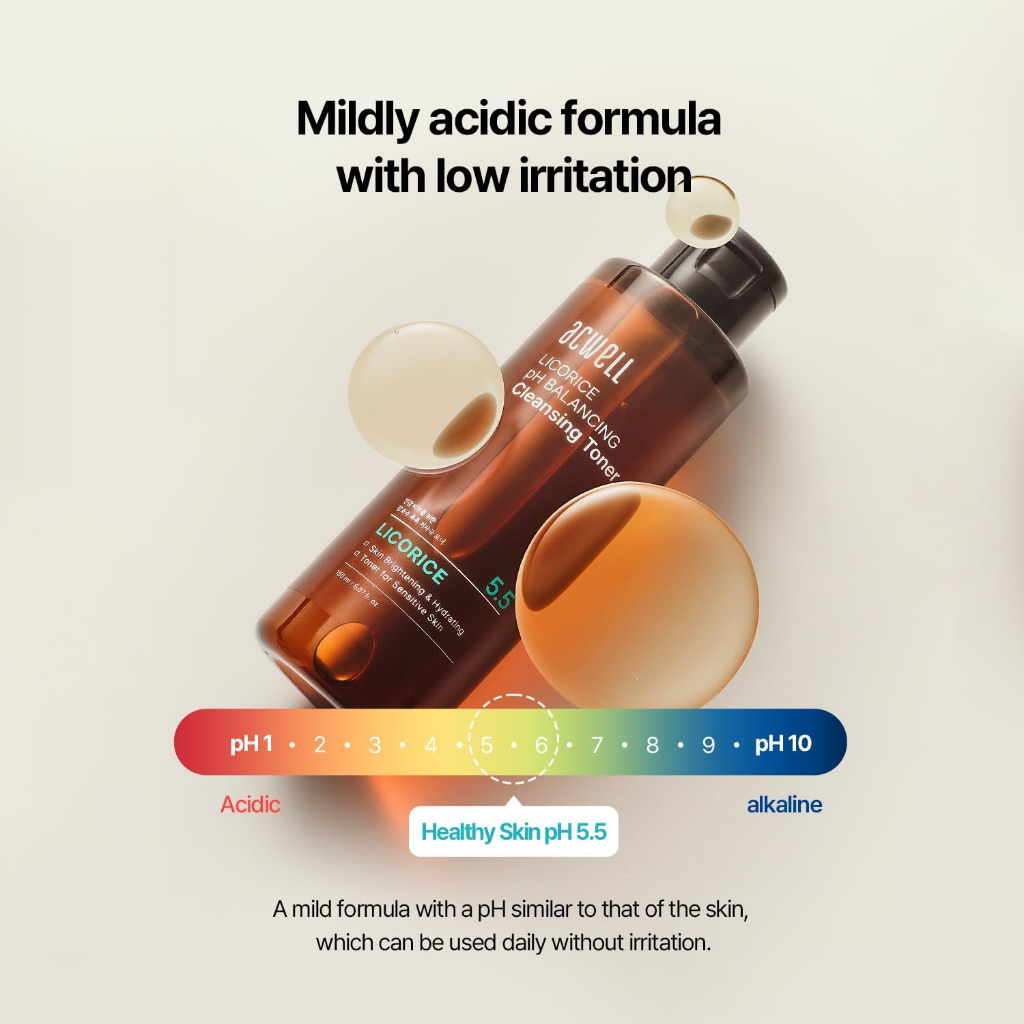ACWELL - Licorice PH Balancing Cleansing Toner - 150ml