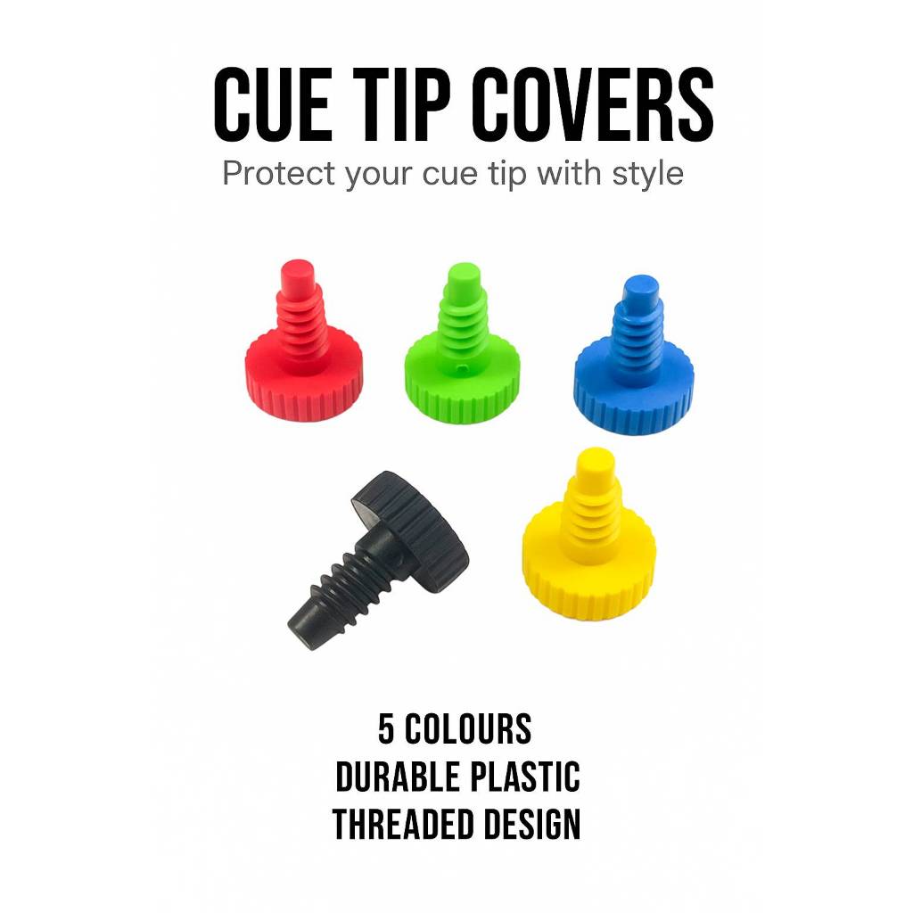 จุกกันกระแทกไม้คิวสนุกเกอร์ ซิลิโคน (เกลียวไทย) – มีหลายสีให้เลือก