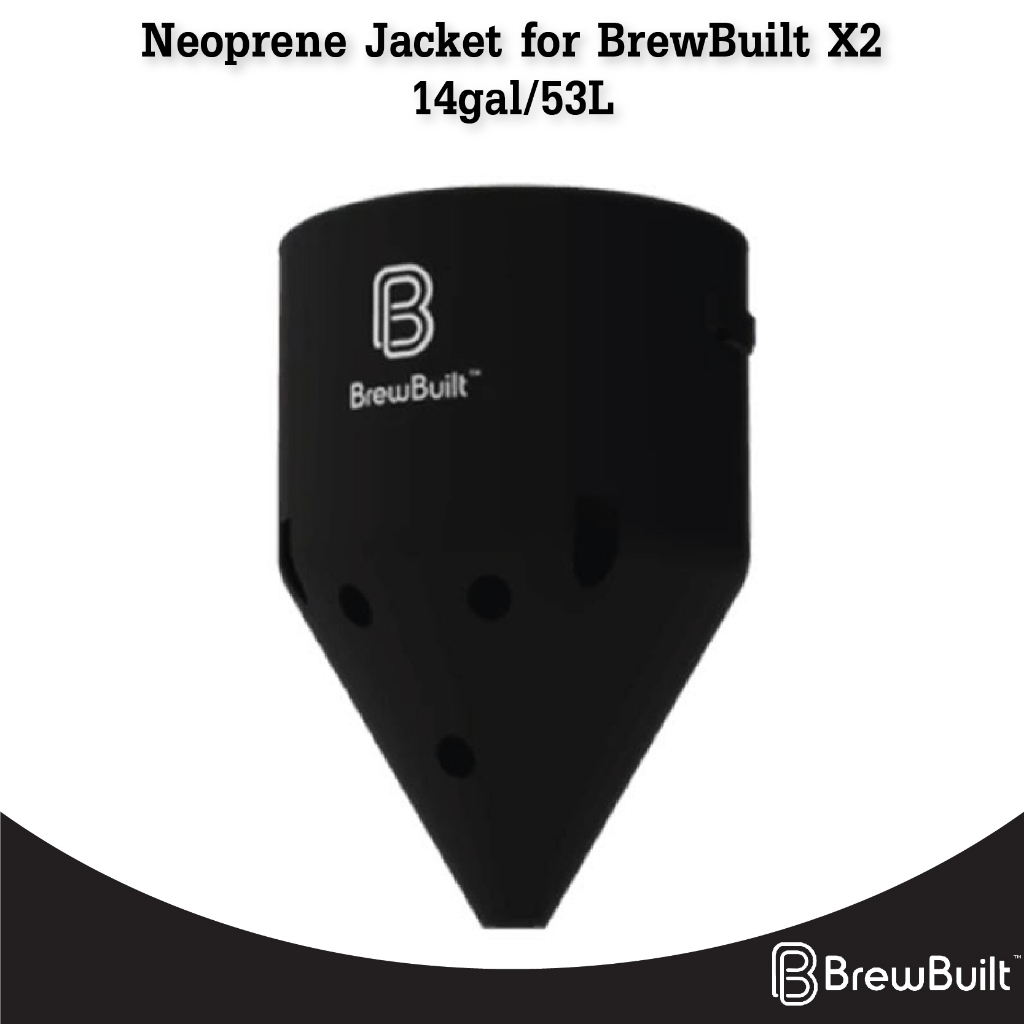 Neoprene Jacket for BrewBuilt X2 -14gal/53L