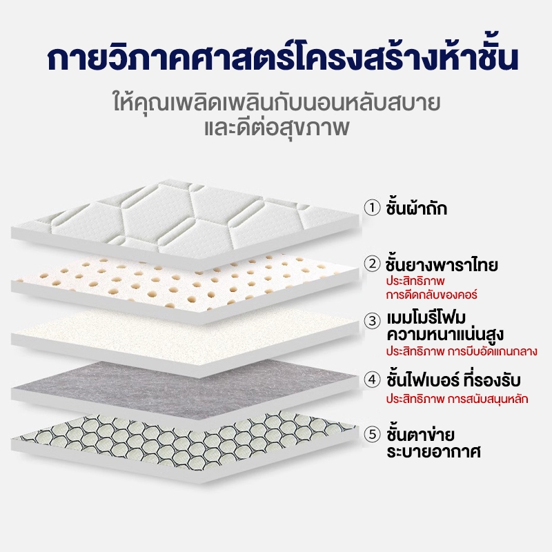 FLM ที่นอน ที่นอนยาง