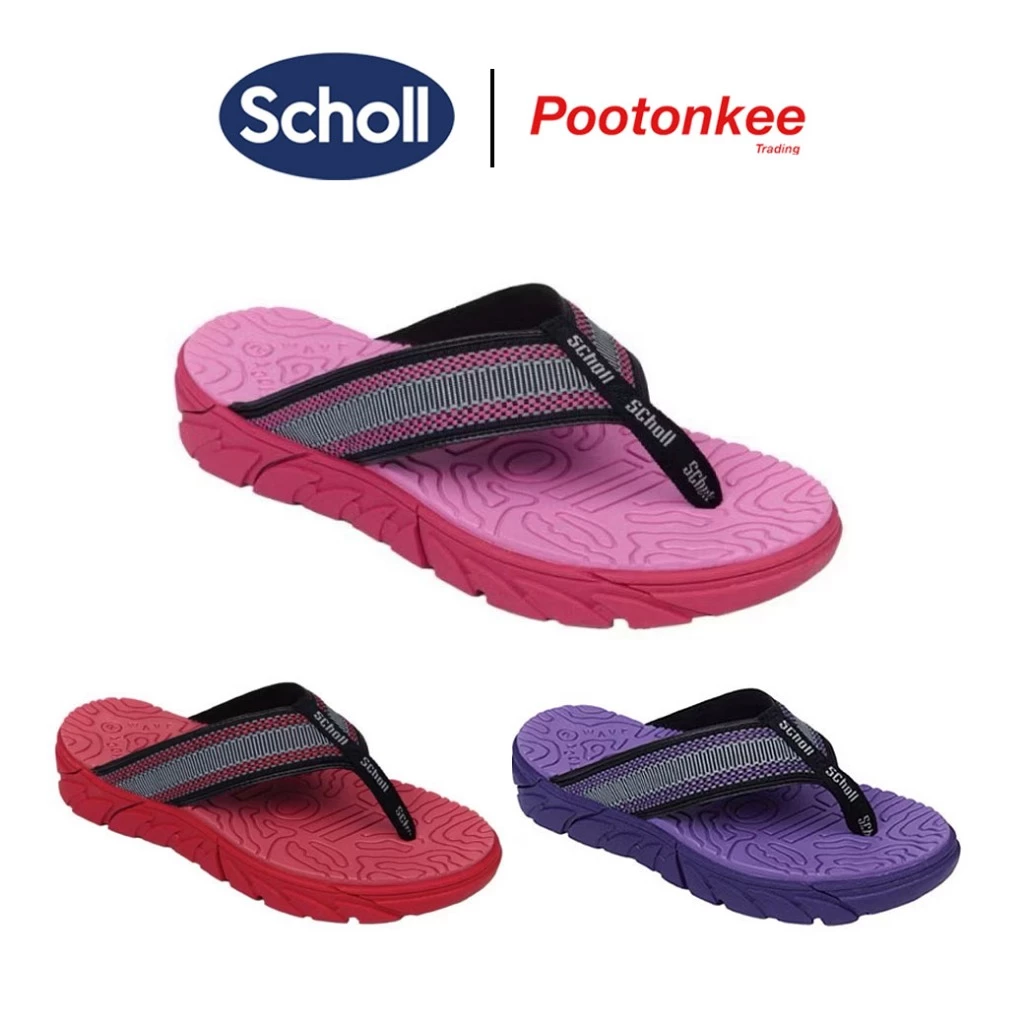 Scholl รองเท้าสกอลล์ Brazillian II รองเท้าแตะเพื่อสุขภาพ General Comfort ใส่สบาย น้ำหนักเบา และทนทาน
