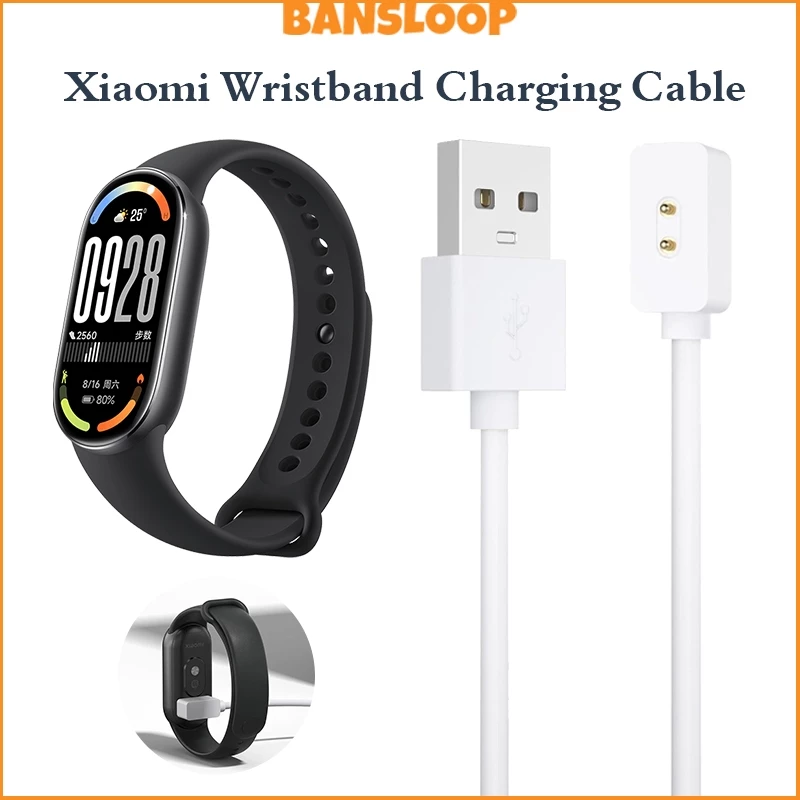 สายชาร์จ for Redmi Watch 5 3 Lite/Active/6 5 4 3 สายชาร์จ for Mi Band 10 9 8/Xiaomi Smart Band 10/9/8 Pro/9 8 Active