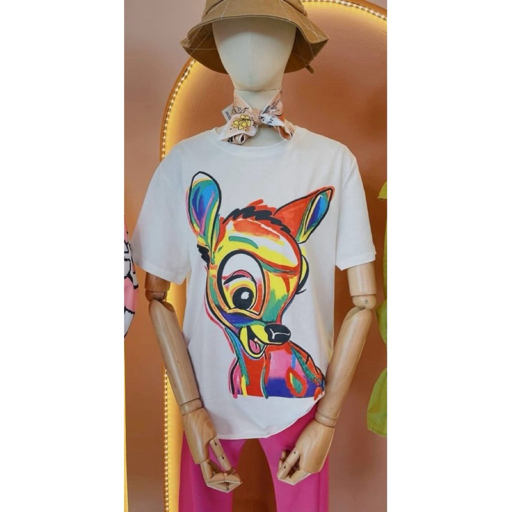 เสื้อยืด สกรีนฝังลาย งาน Yosita