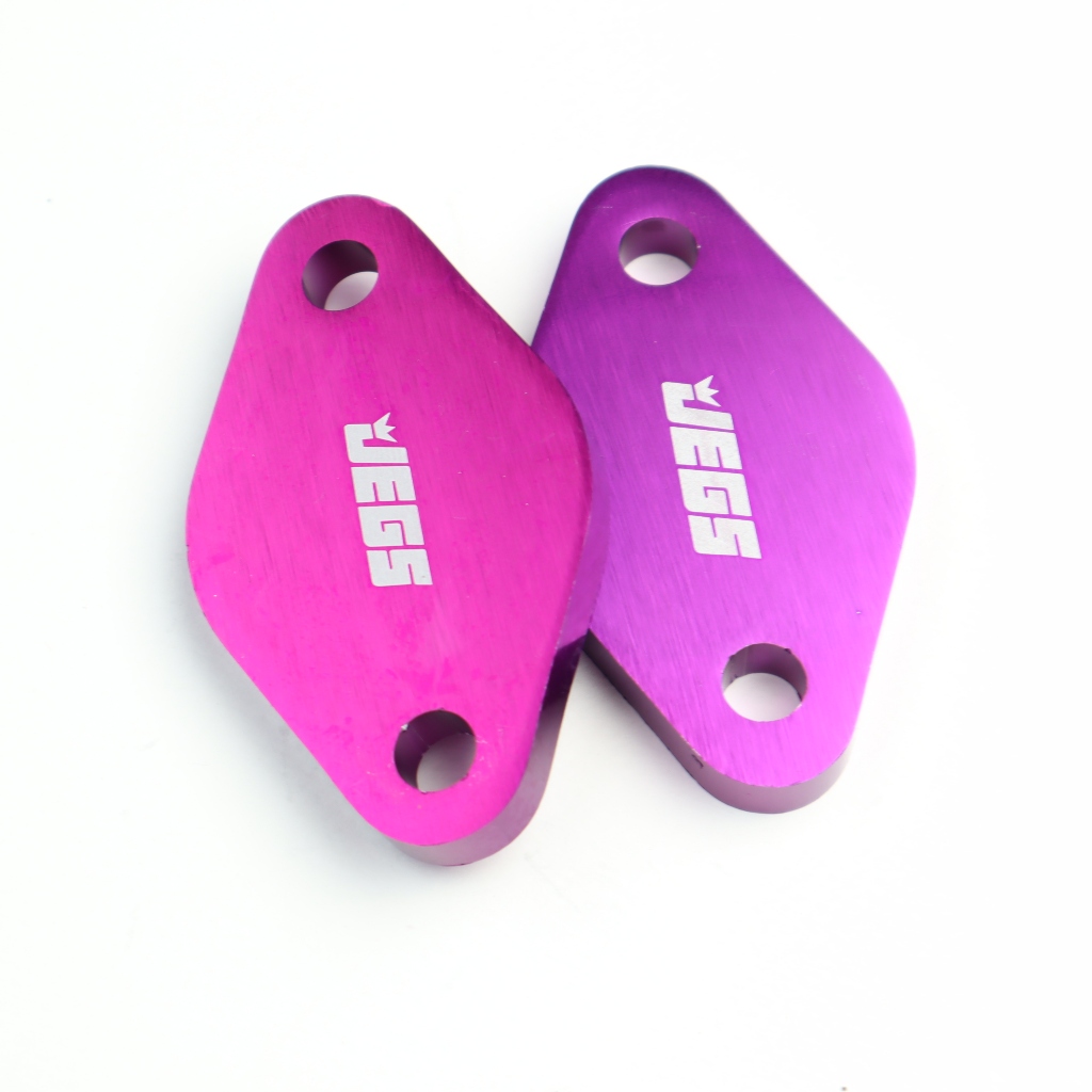 แผ่นอุด EGR แผ่นหนา 1 ชุดมี 2 แผ่น สำหรับ ดีแมกเก่า 02-2011 สีม่วง