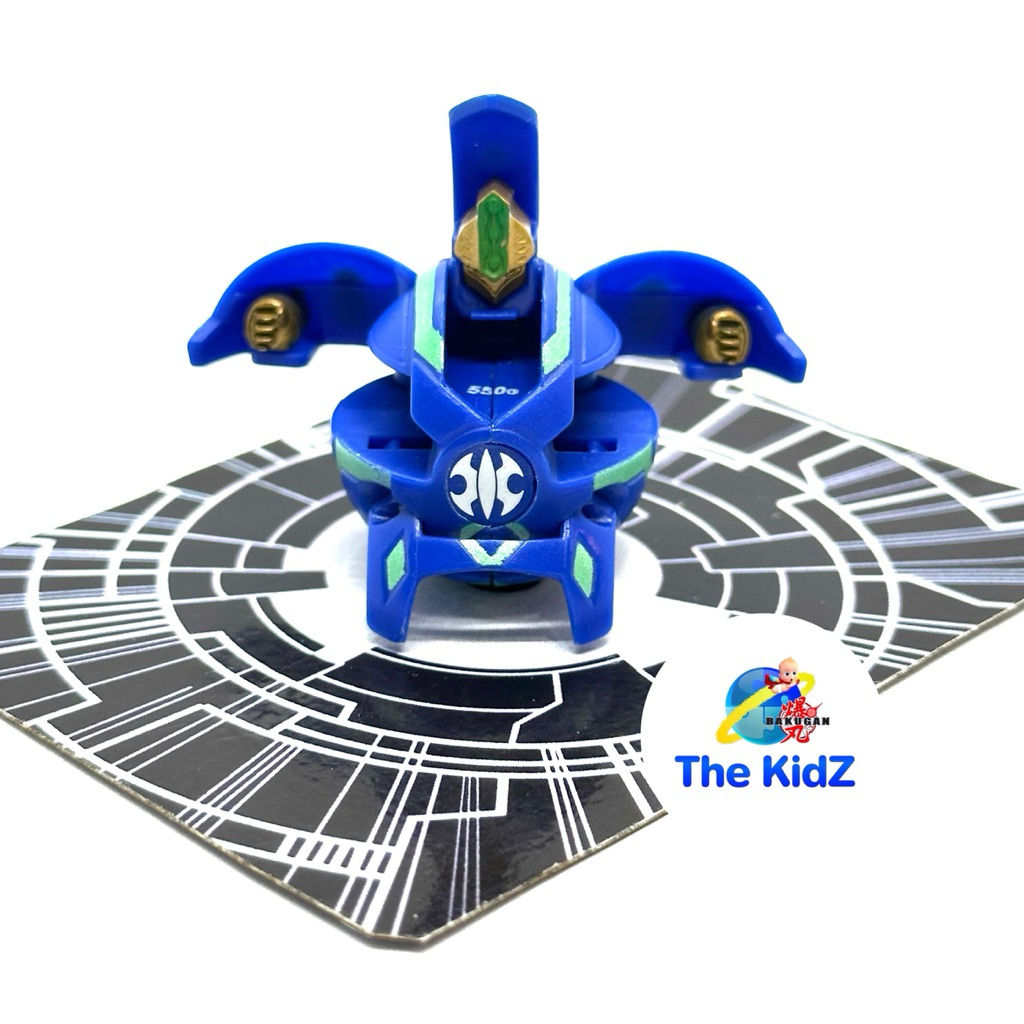 บาคุกัน Bakugan Battle Brawlers B1 Blue Aquos Siege Rare (ของแท้)