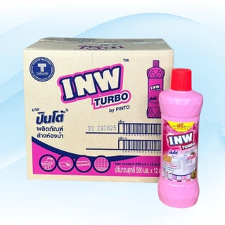 [ขวด] INW เทพ คลีน น้ำยาล้างห้องน้ำ ขวด ขนาด 500 มล. By ปินโต้ ขจัดคราบฝังแน่น