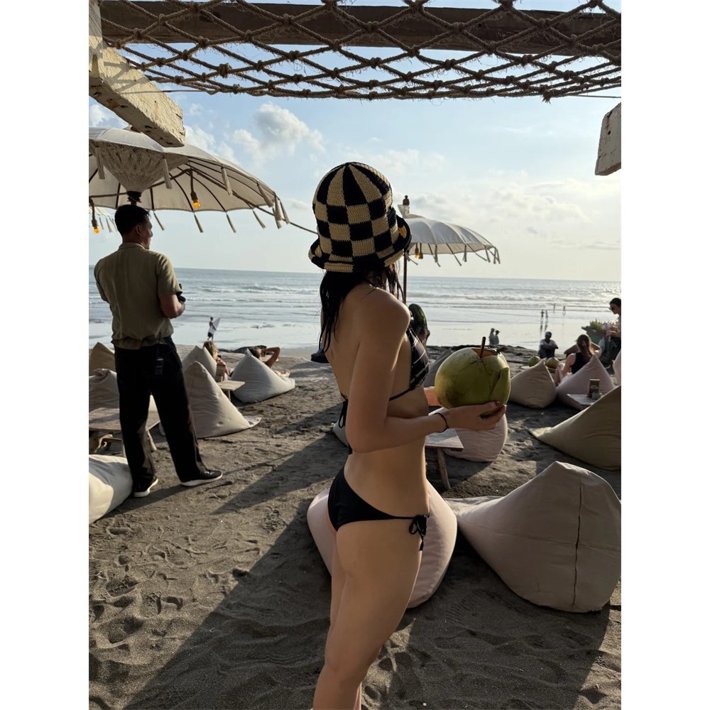 Victoria's ชุดว่ายน้ำ bikini ทูพีช เว้าหลัง ชุดบิกินี่ เซ็กซี่ ลดราคา 50% - รูปที่ 4