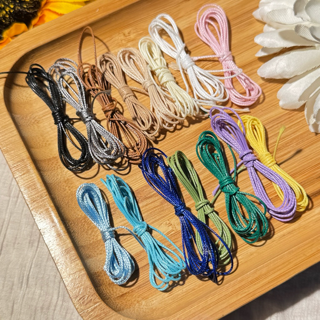 เชือกเกาหลี 0.5 มิล ราคา/เมตร สำหรับงาน DIY