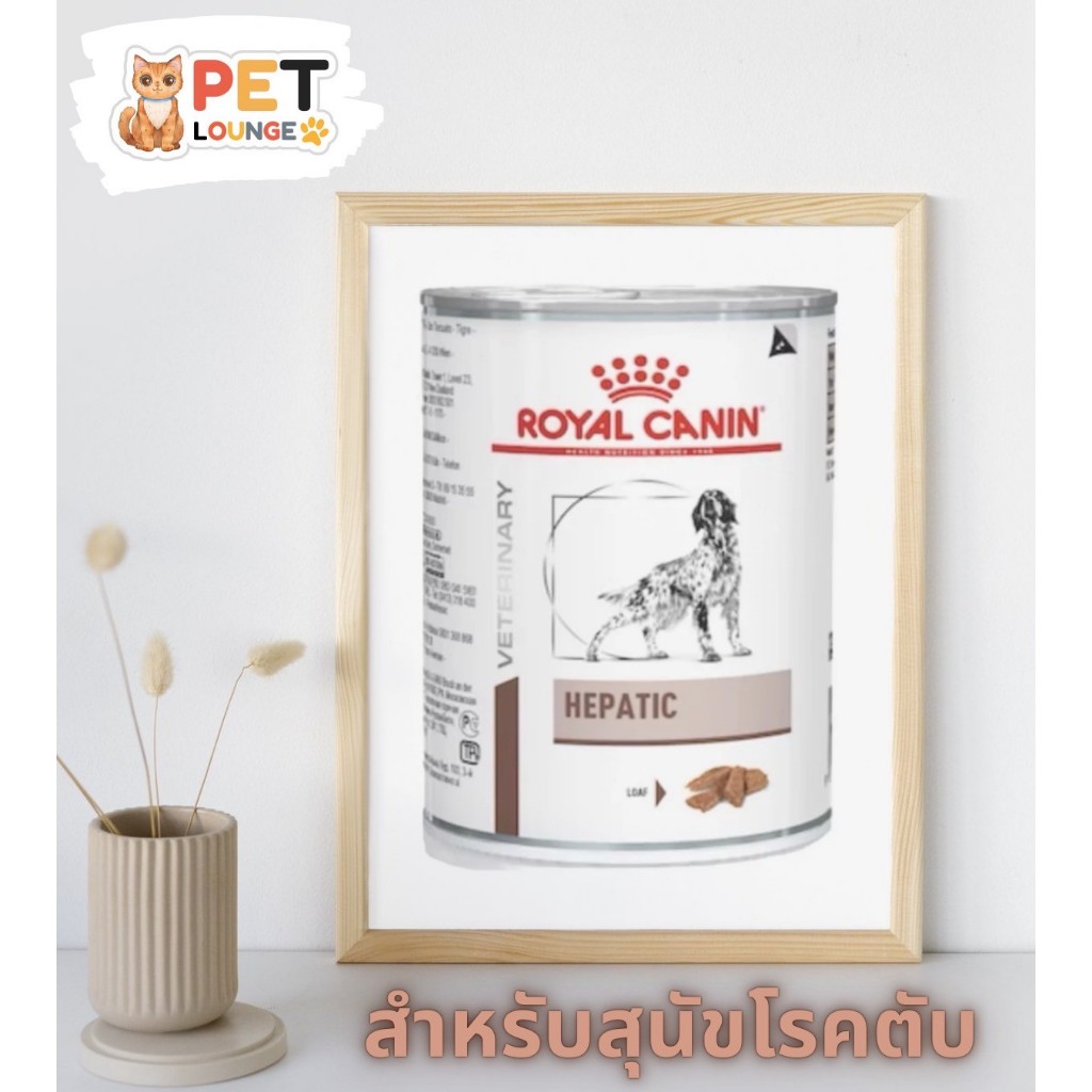 (6 กระป๋อง) Royal Canin Hepatic can 420 g อาหารสุนัขแบบเปียก ประกอบการรักษาโรคตับ – โปรปัง