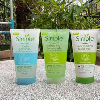เจลล้างหน้า Simple Facial Wash Moisturising , Refreshing , M…