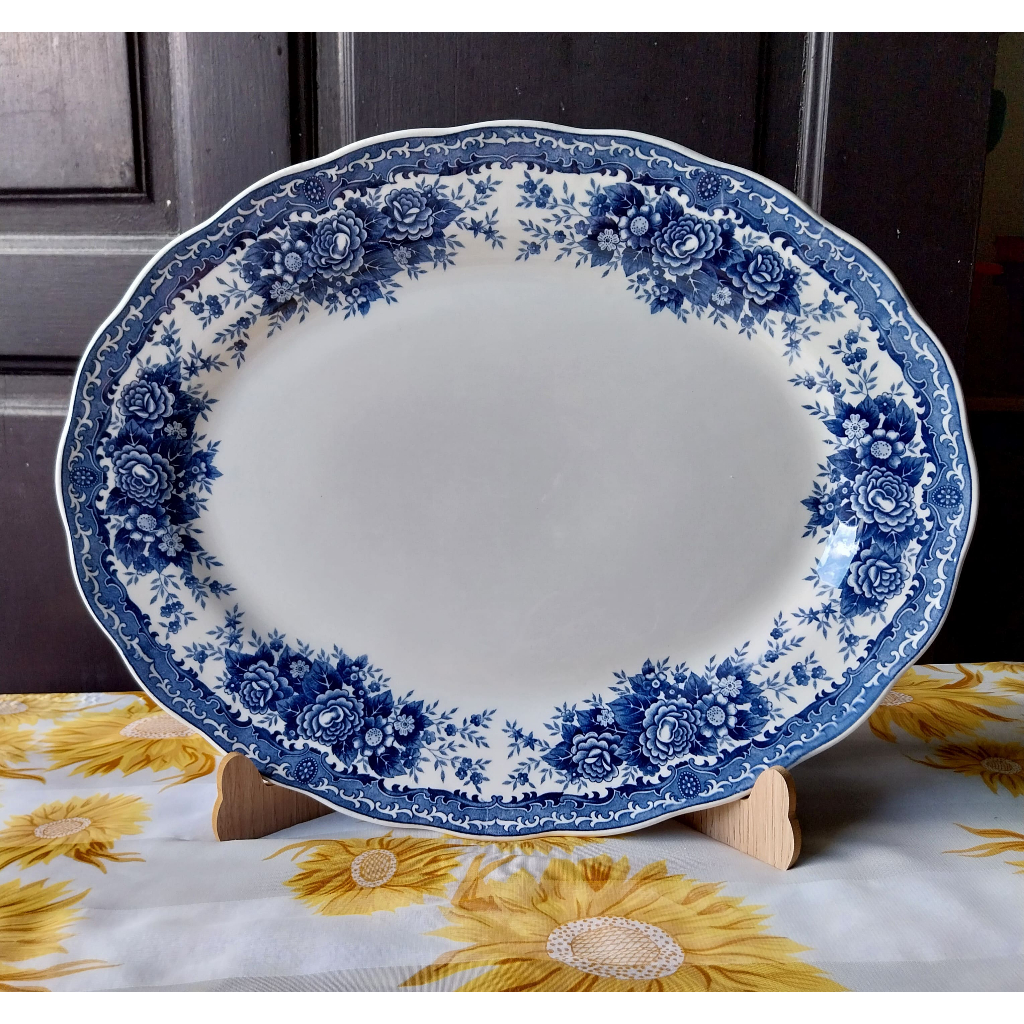 จานเปลใบใหญ่ nikko double Phoenix Japan