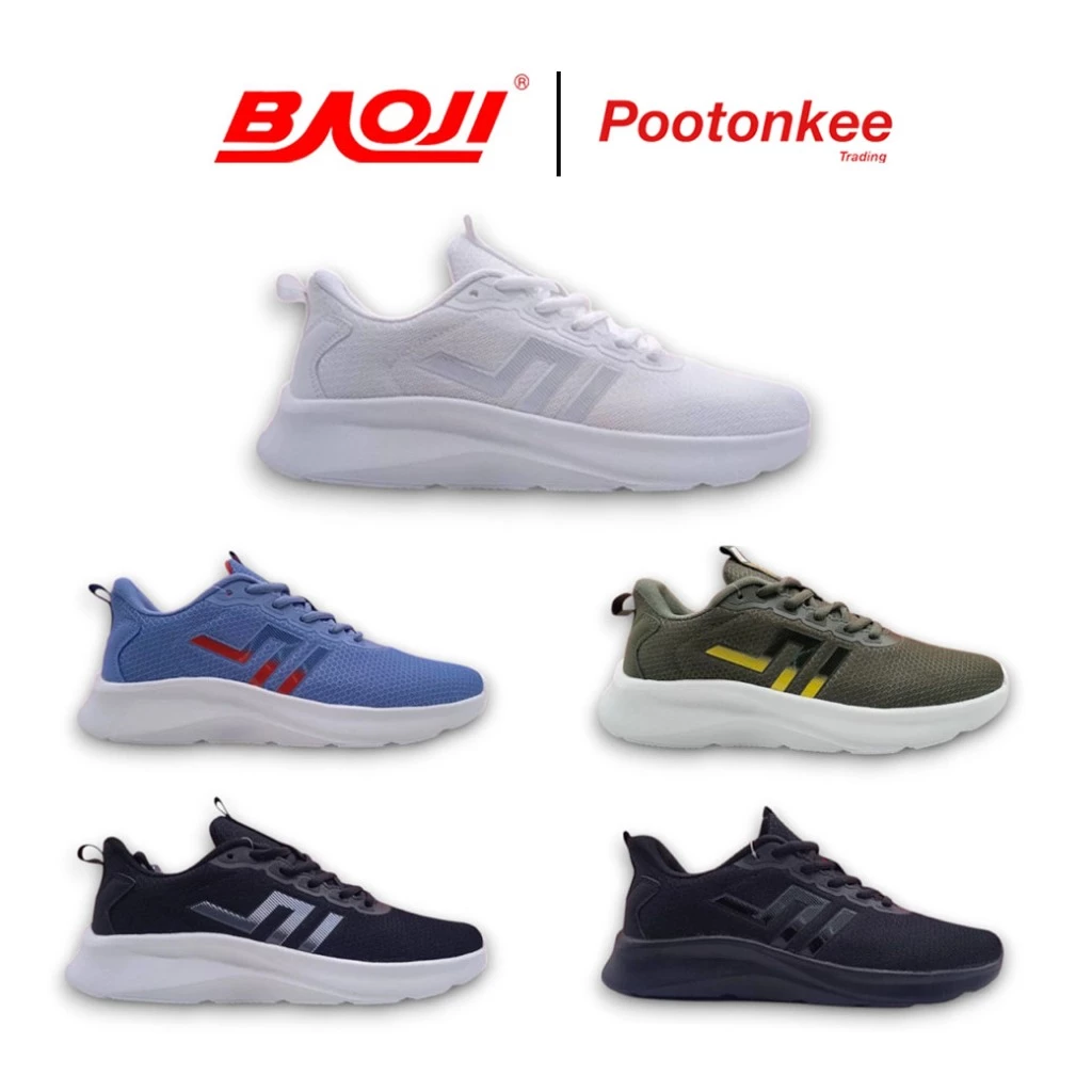 BAOJI บาโอจิ รุ่น BJM 656 รองเท้าผ้าใบ รองเท้าไลฟ์สไตล์ผู้ชาย