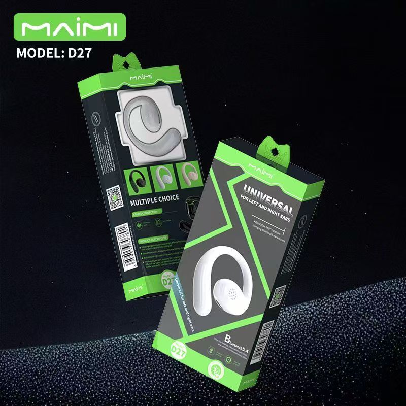 ใหม่ หูฟังไร้สาย Bluetooth หูฟังทรงสปอร์ต ออกกำลังกาย กันน้ำ IPX7