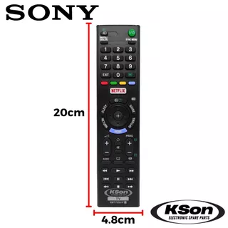 รีโมททีวี โซนี่ บราเวีย อะไหล่ทีวี SONY Bravia LED TV Remote Control รุ่น RMT-TX201P