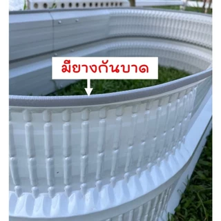 [ทรงเหลี่ยมจตุรัส]กระถางเมทัลชีทปลูกผัก ขนาดกว้าง66cmxยาว72cmxสูง40cm ปลูกดอกไม้ต้นไม้