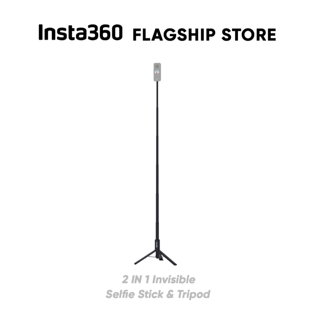 2in1 Invisible Selfie Stick ไม้เซลฟี่ล่องหน Insta360 ขาตั้ง Tripod กล้องแอคชั่น 360 X5-X4 Air Action Camera thumbnail 4