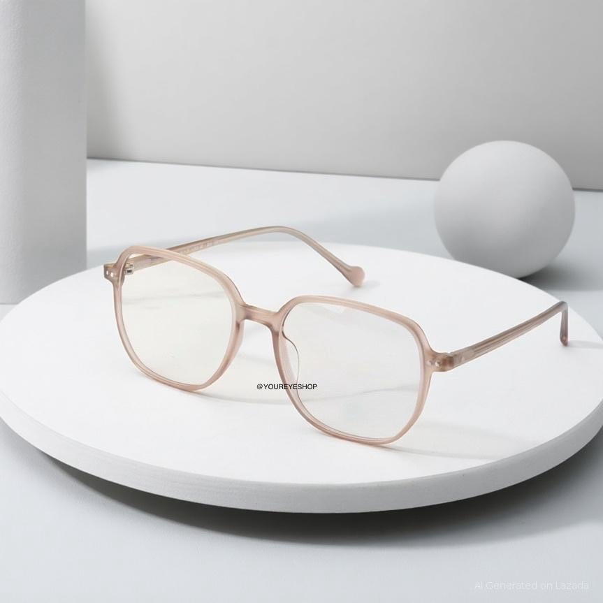 YOUREYESHOP แว่นสายตาสั้นเยอะ -4.50 ถึง -8.00 เลนส์ออโต้ออกแดดเปลี่ยนสีชา รุ่น 2001B