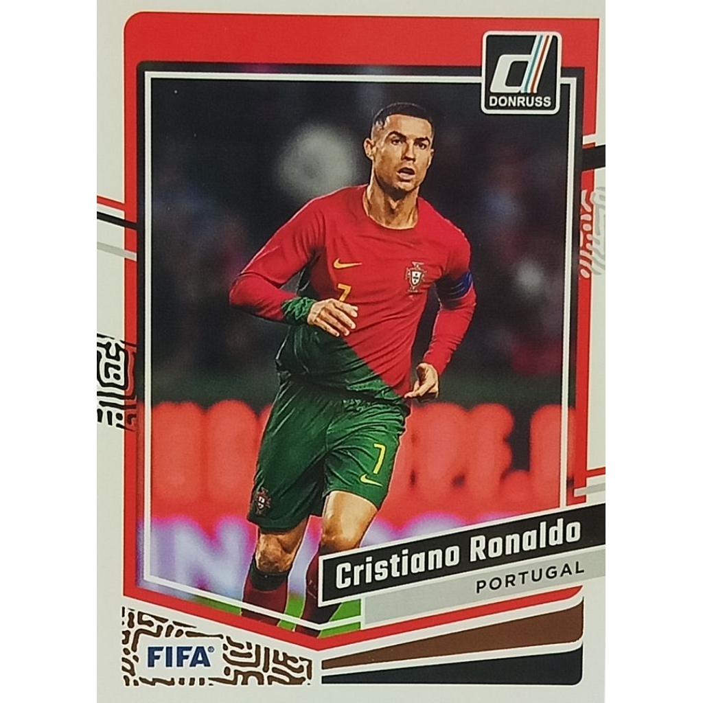 Donruss Soccer Card 2023-24 No. Panini 44 Cristiano Ronaldo