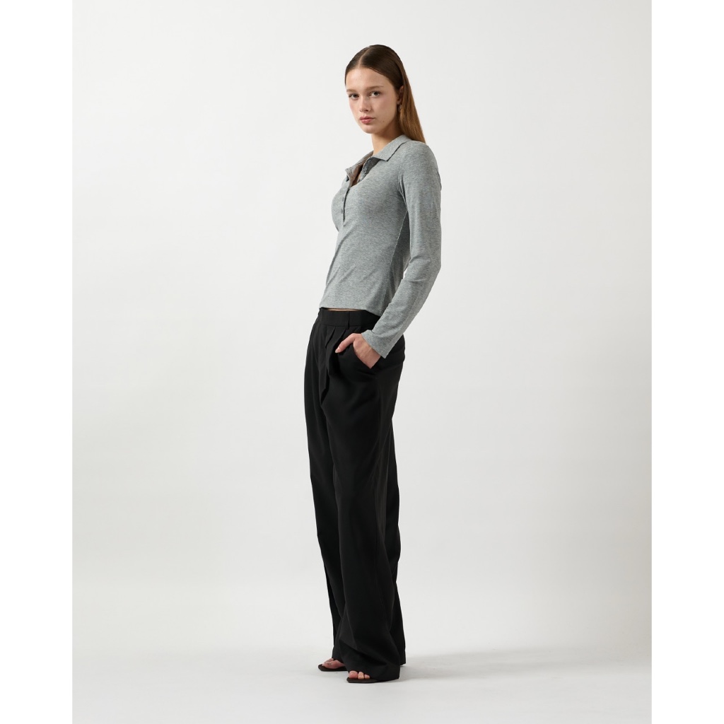 AMR DE SAISON ( AIMER ) - Double Pleated Oversized Trousers กางเกงจีบคู่ ขายาว