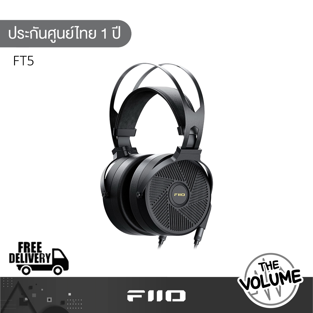 FiiO FT5 หูฟัง Headphones ไดรเวอร์ Planar รองรับ Hi-Res