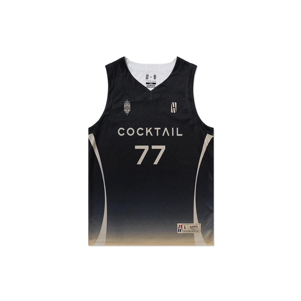 HoopLife x COCKTAIL 77 EVER TOUR JERSEY BLACK