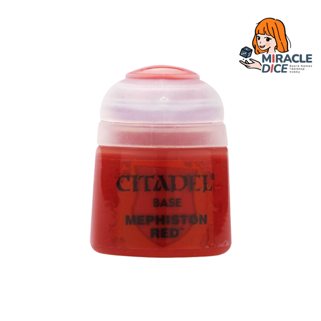 [พร้อมส่ง] Citadel Colour : Base : Mephiston Red
